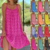 Sleeveless Ditsy Mini Dresses - Image 7