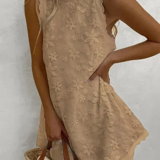 Brown Mini Dress
