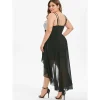 Sequin High Low Mini Dresses - Image 4