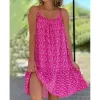 Sleeveless Ditsy Mini Dresses