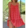 Sleeveless Ditsy Mini Dresses - Image 6
