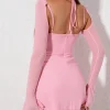 Sexy Long Sleeve Mini Dresses - Image 2