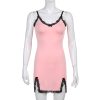 Lace Trim Camisole Mini Dress - Image 5
