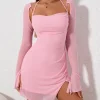 Sexy Long Sleeve Mini Dresses